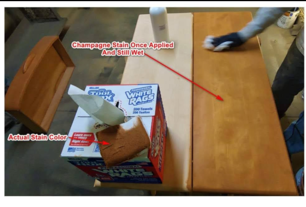 Heywood Wakefield Refinishing Stain | Champagne - Image 3