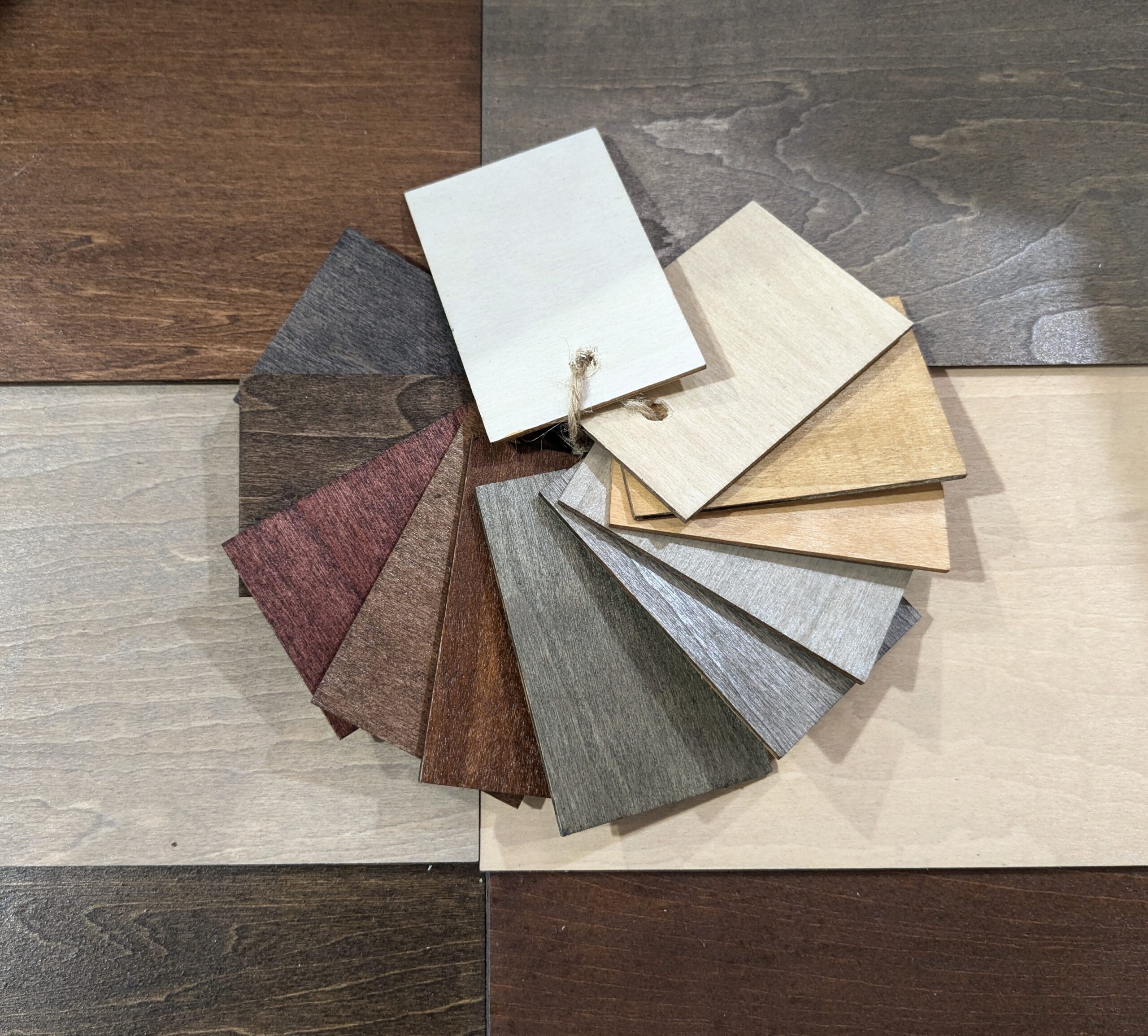 Designer Series Water Based Stain Sample Kit - 12 colors - Image 3
