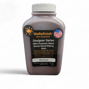 Water Based Wood Stain - Wine Barrel | Brown Mahogany