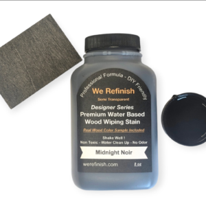 Designer Series Water Based Wood Stain - Midnight Noir