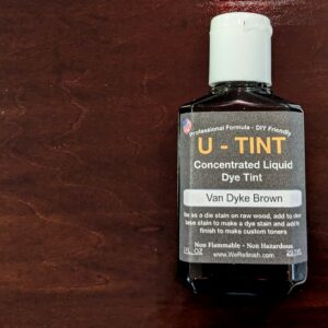 VERSA-COLOR Liquid Wood Dye Tint | Van Dyke Brown