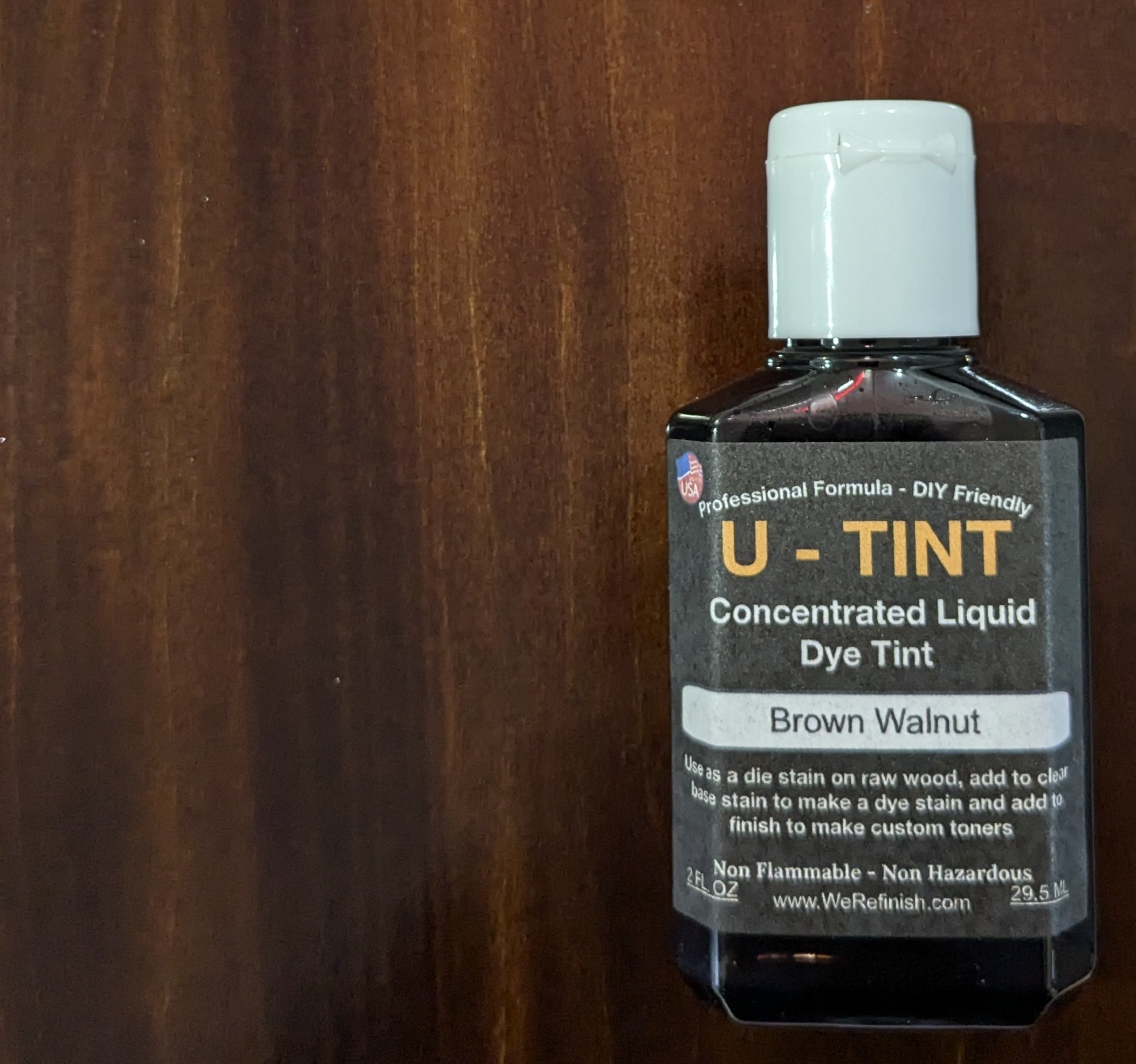 VERSA-COLOR Liquid Wood Dye Tint | Brown Walnut
