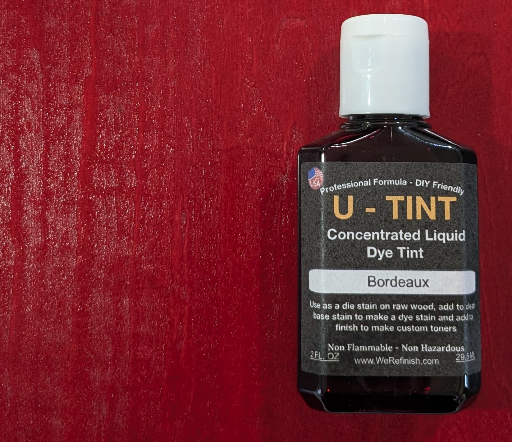 VERSA-COLOR Liquid Wood Dye Tint | Bordeaux