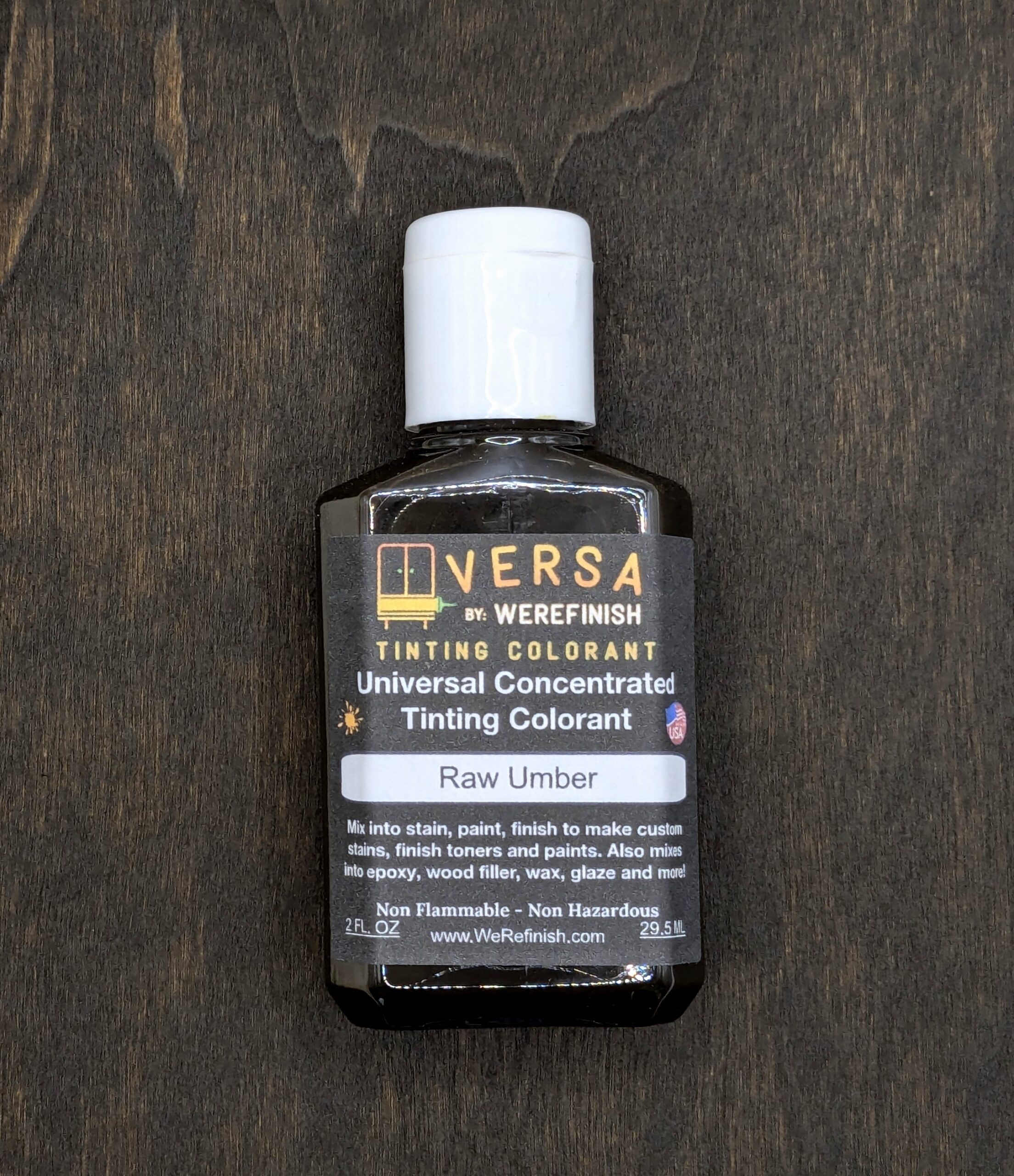 VERSA-COLOR Universal Tinting Colorant | Raw Umber | Dark Brown - Image 4