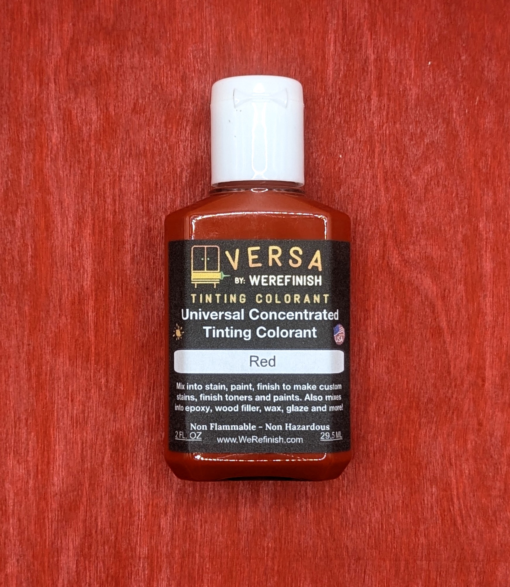 VERSA-COLOR Universal Tinting Colorant | Red - Image 4