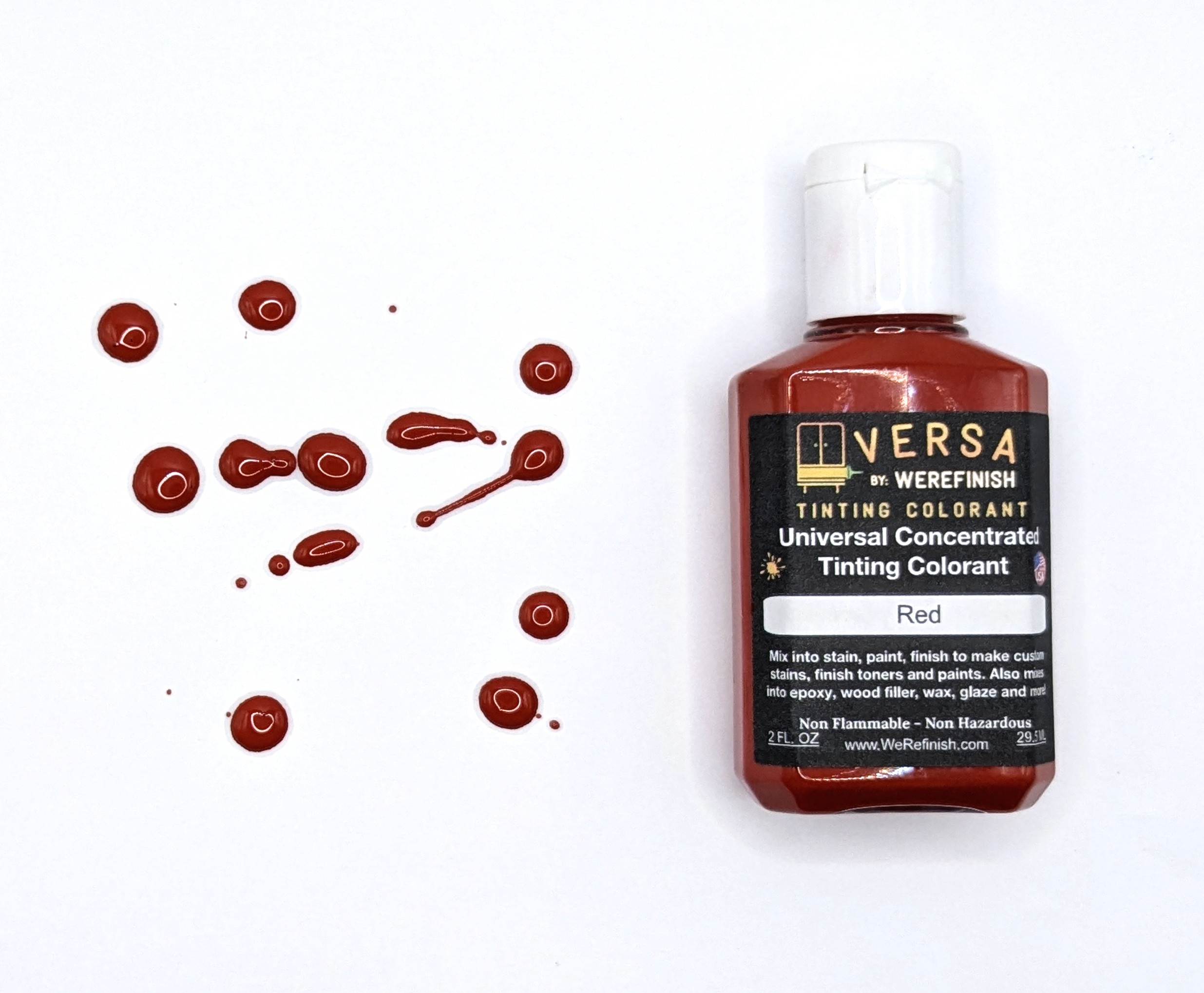 VERSA-COLOR Universal Tinting Colorant Set | 5 Color Monochromatic Set | Primary Colors - Image 3