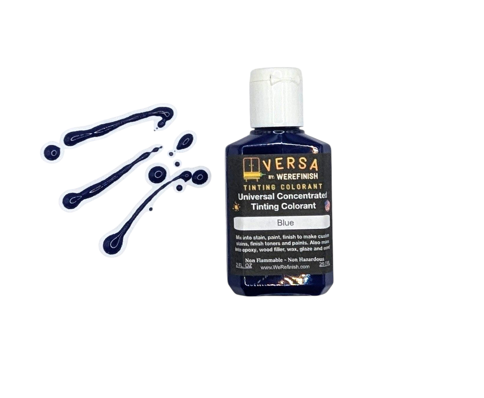 VERSA-COLOR Universal Tinting Colorant Set | 5 Color Monochromatic Set | Primary Colors - Image 4