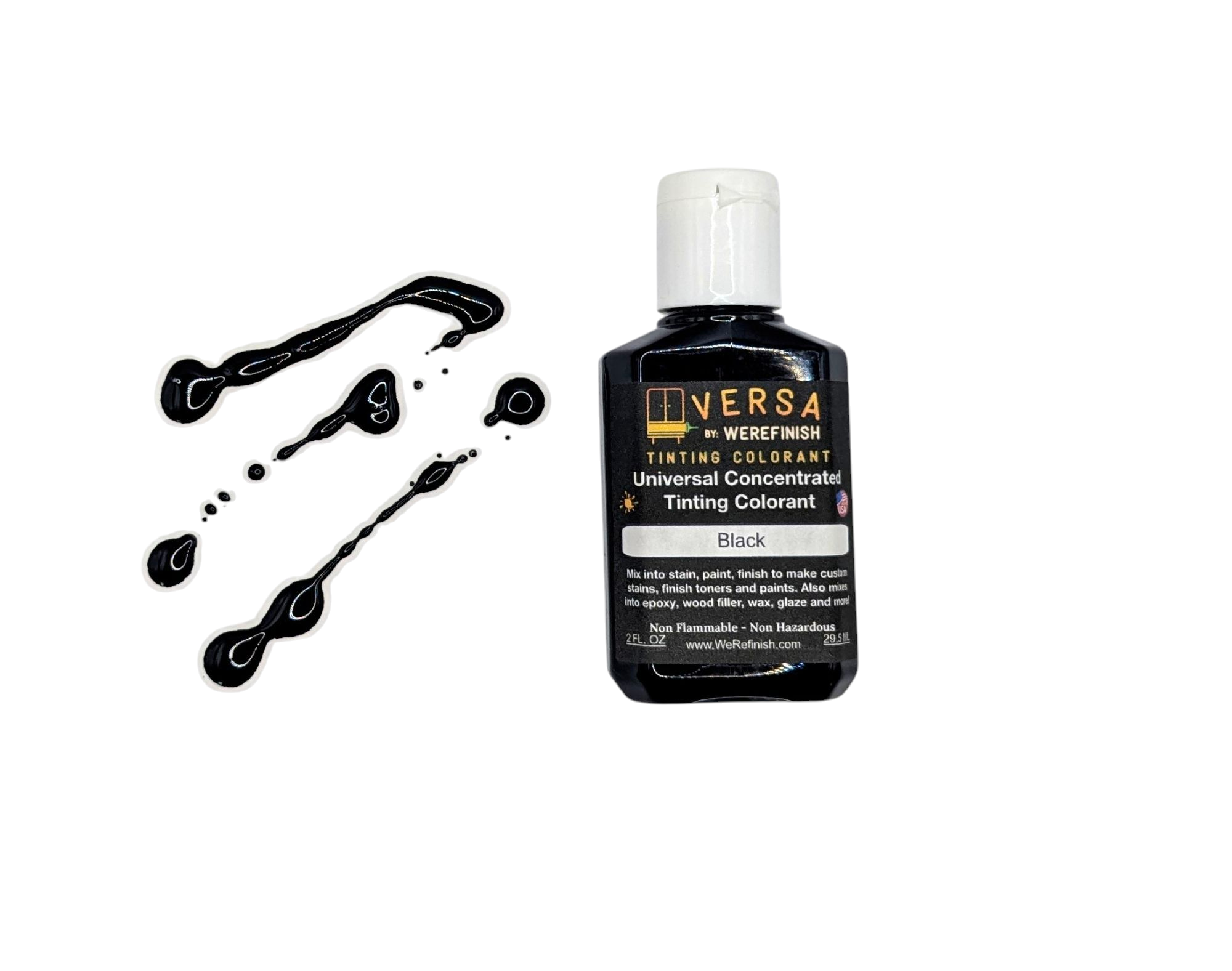 VERSA-COLOR Universal Tinting Colorant Set | 5 Color Monochromatic Set | Primary Colors - Image 6