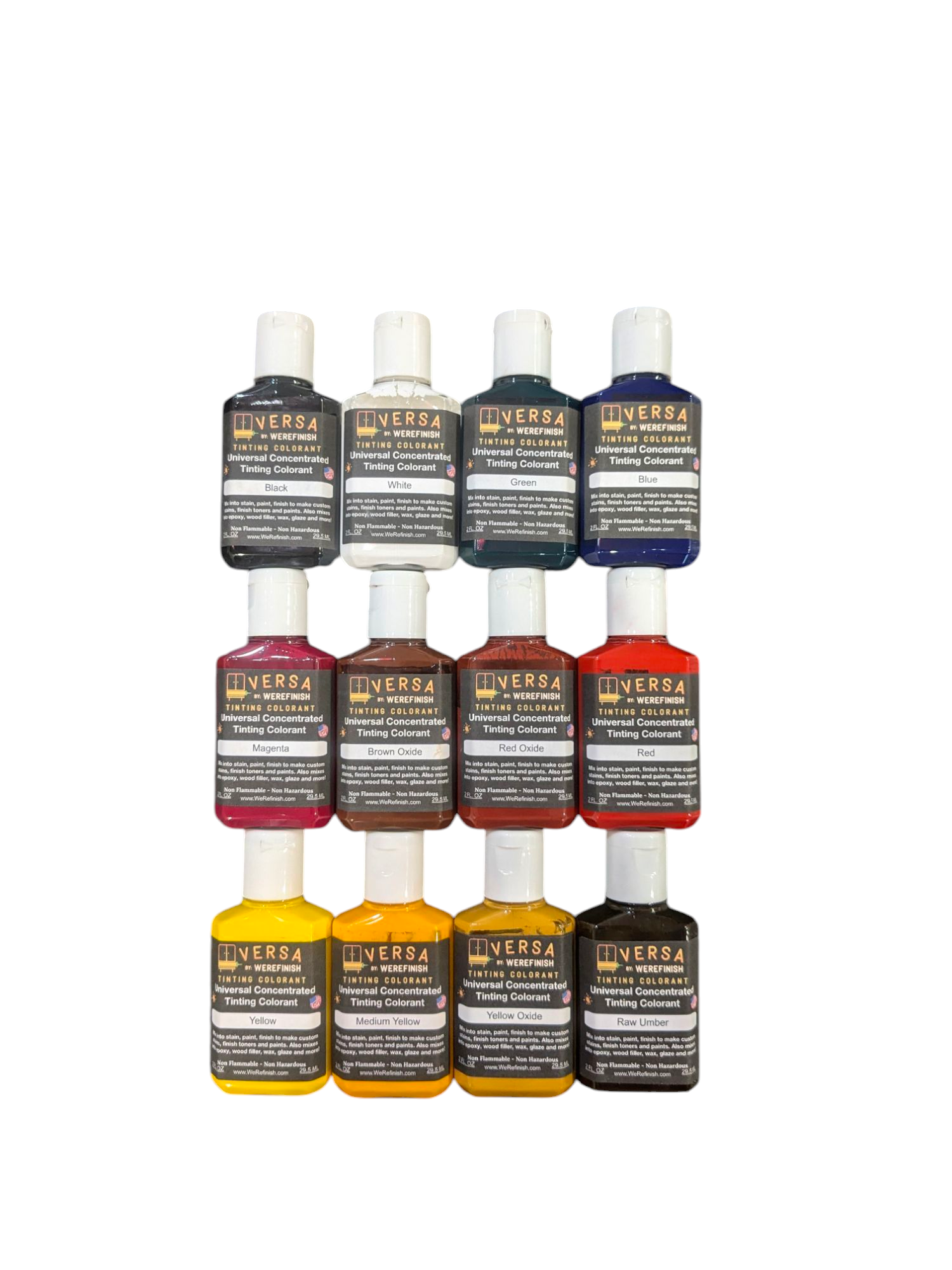 VERSA-COLOR Universal Tinting Colorant Set | 12 Color Set