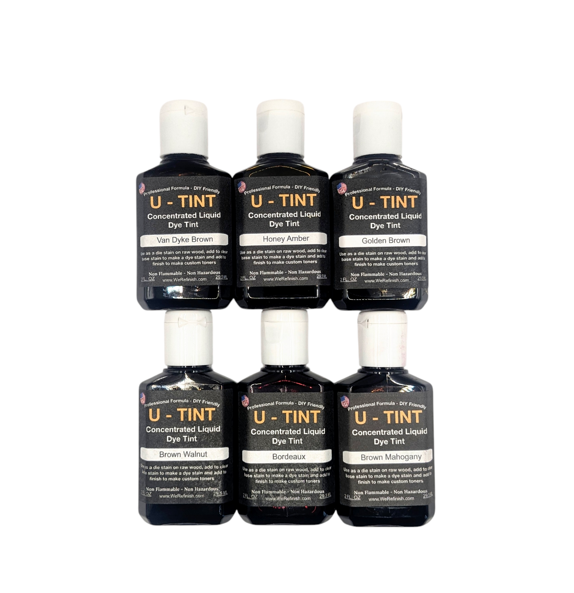 VERSA-COLOR Liquid Wood Dye Tints