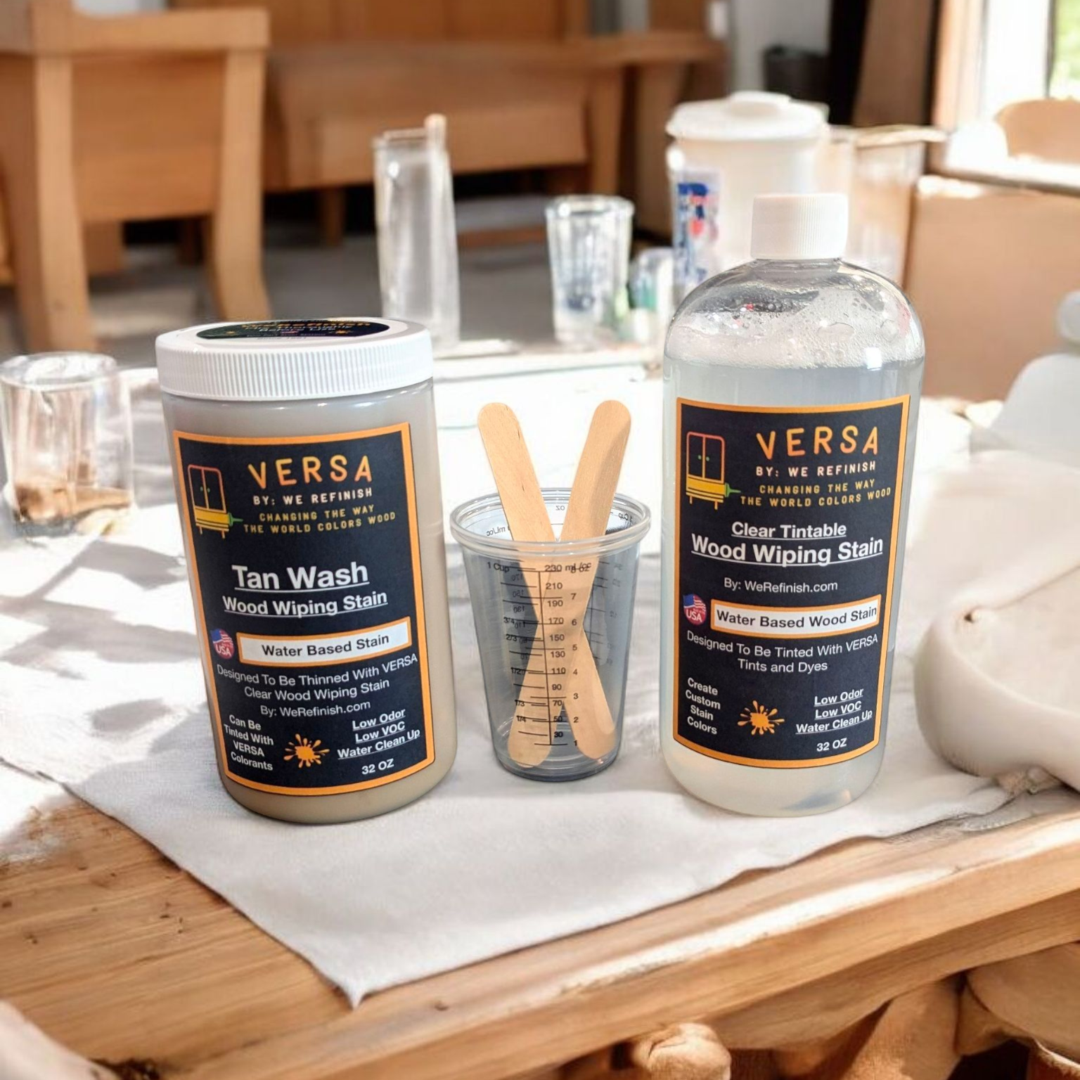 Tan Wash Stain Kit - Image 2