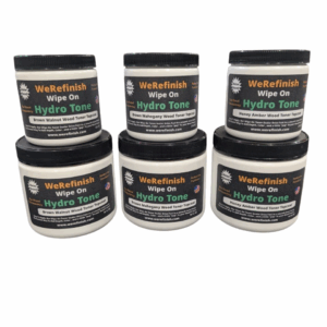 HYDRO TONE Wipe On Water Based Polyurethane Wood Toner | 3 Color Set