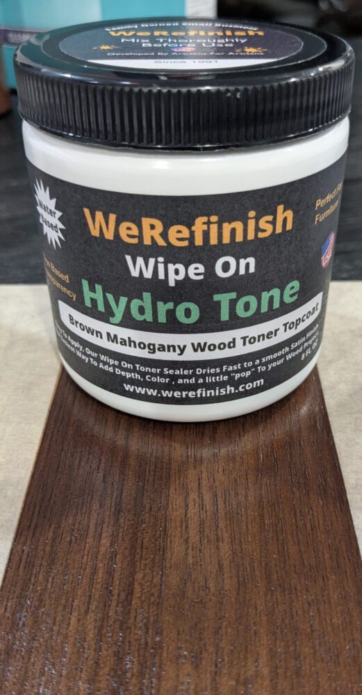 Wipe On Poly Wood Finish Toner Brown Mahogany
