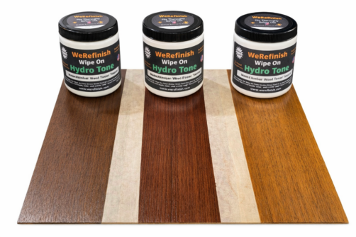 stain wood and water bace polyurethane Wood Finish Toner