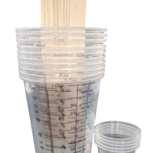 mixing cups 8 ounce