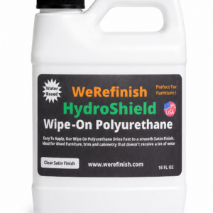 wipe on poly water based